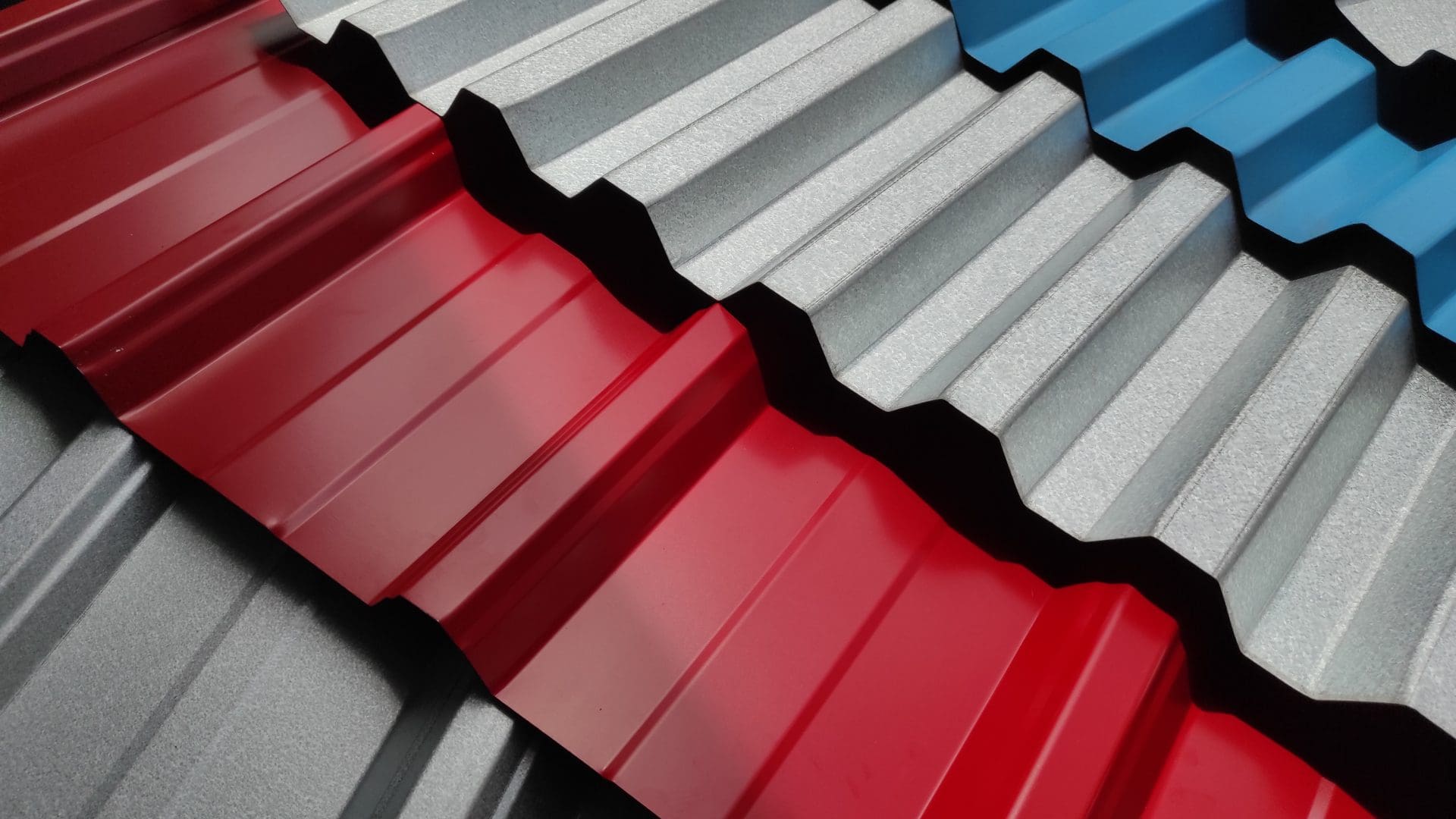 types of metal roofing materials